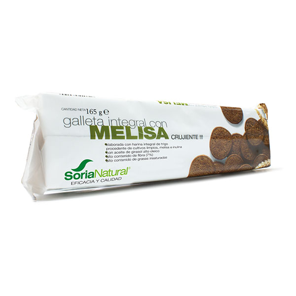 GALLETA INTEGRAL CON MELISA (165 gr.)